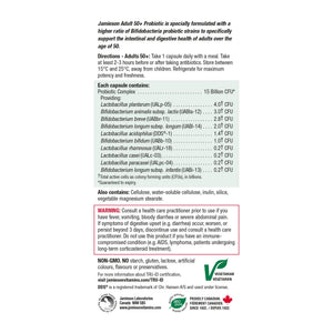 Jamieson 50+ 成人益生菌複合配方 (30粒 x 3樽) | 海外代購-Medicines-FIT MART 香港智能健康及運動生活用品專門店：筋膜槍、瑜伽輔助工具、智能健身設備
