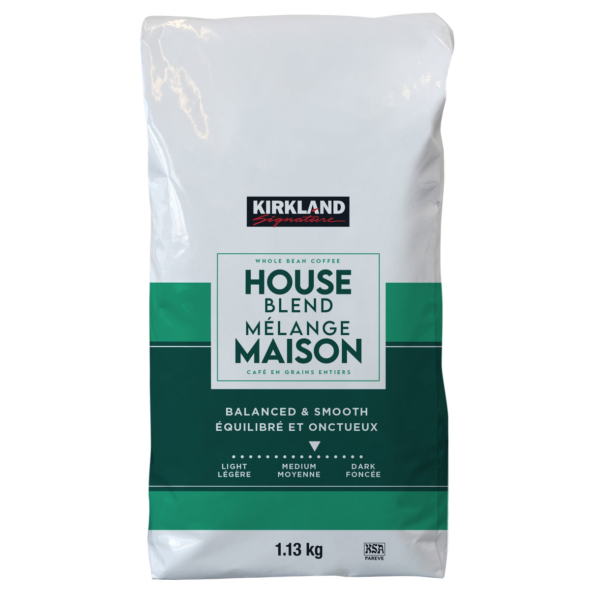Kirkland Signature House Blend 中深焙原粒咖啡豆 (1.13kg) | 海外代購-Food-FIT MART 香港智能健康及運動生活用品專門店：筋膜槍、瑜伽輔助工具、智能健身設備