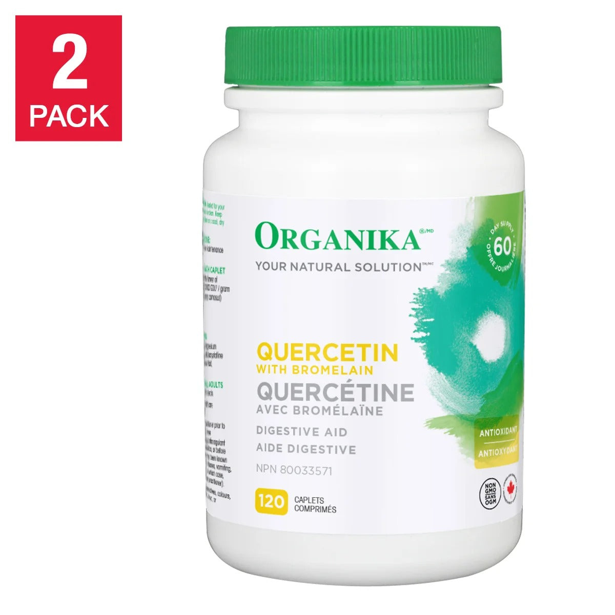 Organika 特強洋蔥素 (槲皮素) 500mg (240粒 超值套裝) | 海外代購-Supplements-FIT MART 香港智能健康及運動生活用品專門店：筋膜槍、瑜伽輔助工具、智能健身設備