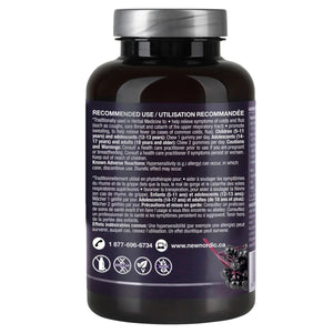 New Nordic 瑞典接骨木莓軟糖 (無糖/純素) 120粒 (60粒 x 2樽) | 海外代購-Supplements-FIT MART 香港智能健康及運動生活用品專門店：筋膜槍、瑜伽輔助工具、智能健身設備