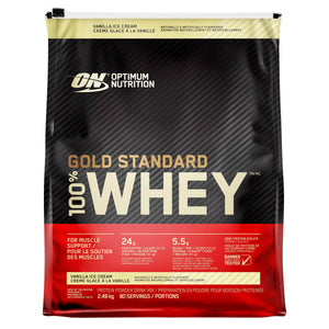 Optimum Nutrition 乳清蛋白粉 (2.48kg)｜Fitmart 加拿大直送-Supplements-FIT MART 香港智能健康及運動生活用品專門店：筋膜槍、瑜伽輔助工具、智能健身設備
