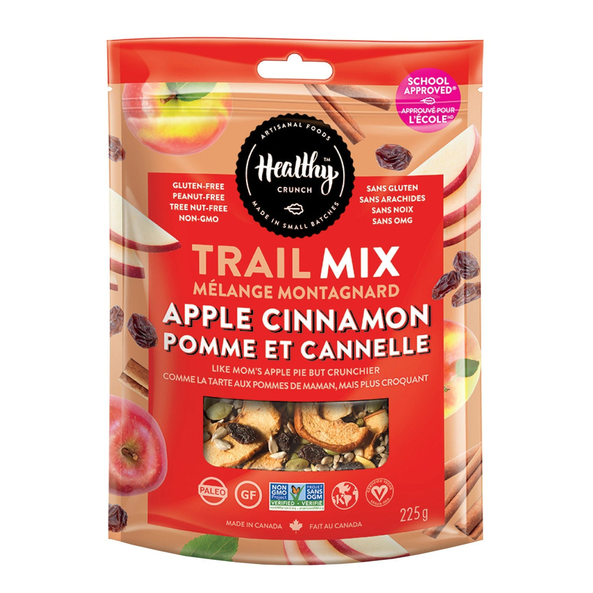 Healthy Crunch 果籽雜錦 (225g)｜Fitmart 加拿大直送-Food-FIT MART 香港智能健康及運動生活用品專門店：筋膜槍、瑜伽輔助工具、智能健身設備