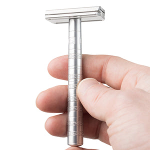Henson Shaving AL13鋁合金安全剃鬚刀｜Fitmart 加拿大直送-個人護理-FIT MART 香港智能健康及運動生活用品專門店：筋膜槍、瑜伽輔助工具、智能健身設備