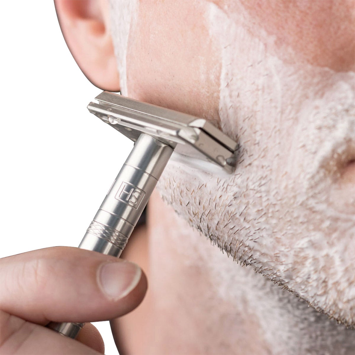 Henson Shaving AL13鋁合金安全剃鬚刀｜Fitmart 加拿大直送-個人護理-FIT MART 香港智能健康及運動生活用品專門店：筋膜槍、瑜伽輔助工具、智能健身設備