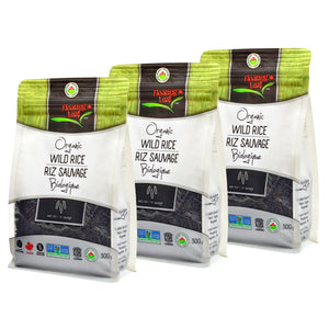 Floating Leaf 有機加拿大野米 無麩質 (300g x 3包) 產品圖片 2－Fitmart 加拿大直送健康選品