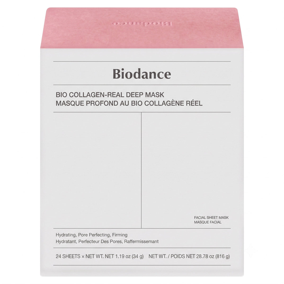 Biodance Bio Collagen 深層水凝膠面膜 (34g x 24片) 產品圖片 1－Fitmart 加拿大直送健康選品