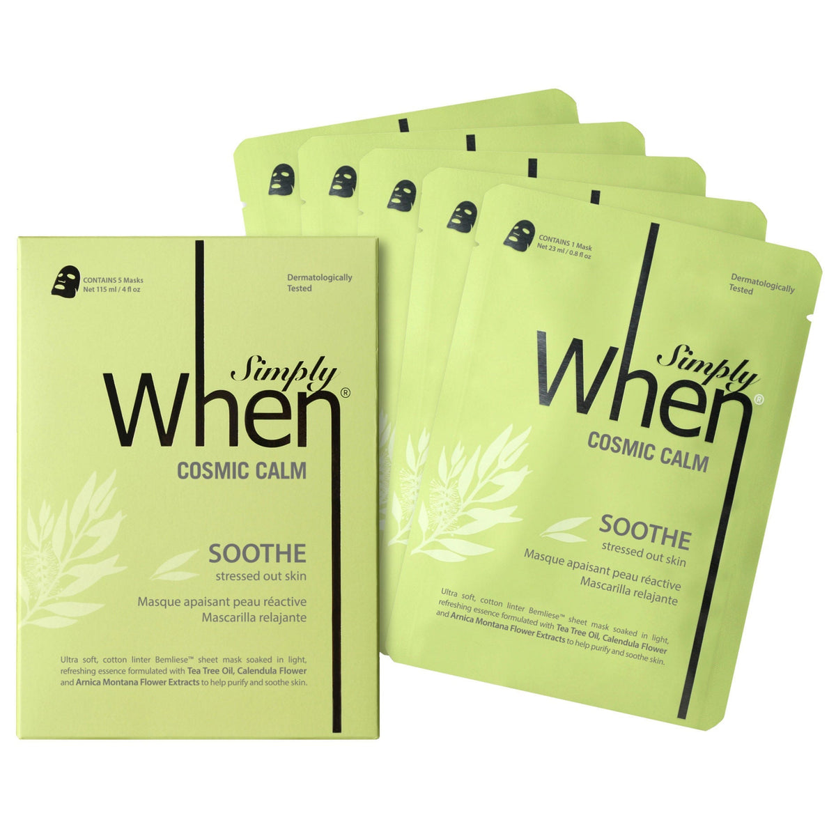 When Beauty 修護面膜 (20-pack)｜Fitmart 加拿大直送-個人護理-FIT MART 香港智能健康及運動生活用品專門店：筋膜槍、瑜伽輔助工具、智能健身設備