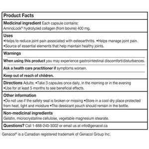 Genacol Original 原味水解膠原蛋白膠囊 (270粒)-Supplements-FIT MART 香港智能健康及運動生活用品專門店：筋膜槍、瑜伽輔助工具、智能健身設備