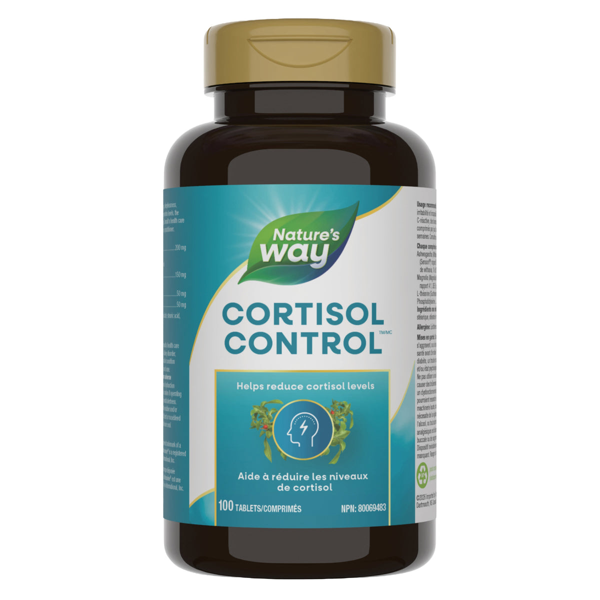 Nature's Way Cortisol Control Sensoril 南非醉茄皮質醇舒壓複方 (100片) | 海外代購-Supplements-FIT MART 香港智能健康及運動生活用品專門店：筋膜槍、瑜伽輔助工具、智能健身設備