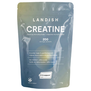 Landish Creapure 高純度一水肌酸粉 (1kg) 產品圖片 1－Fitmart 加拿大直送健康選品