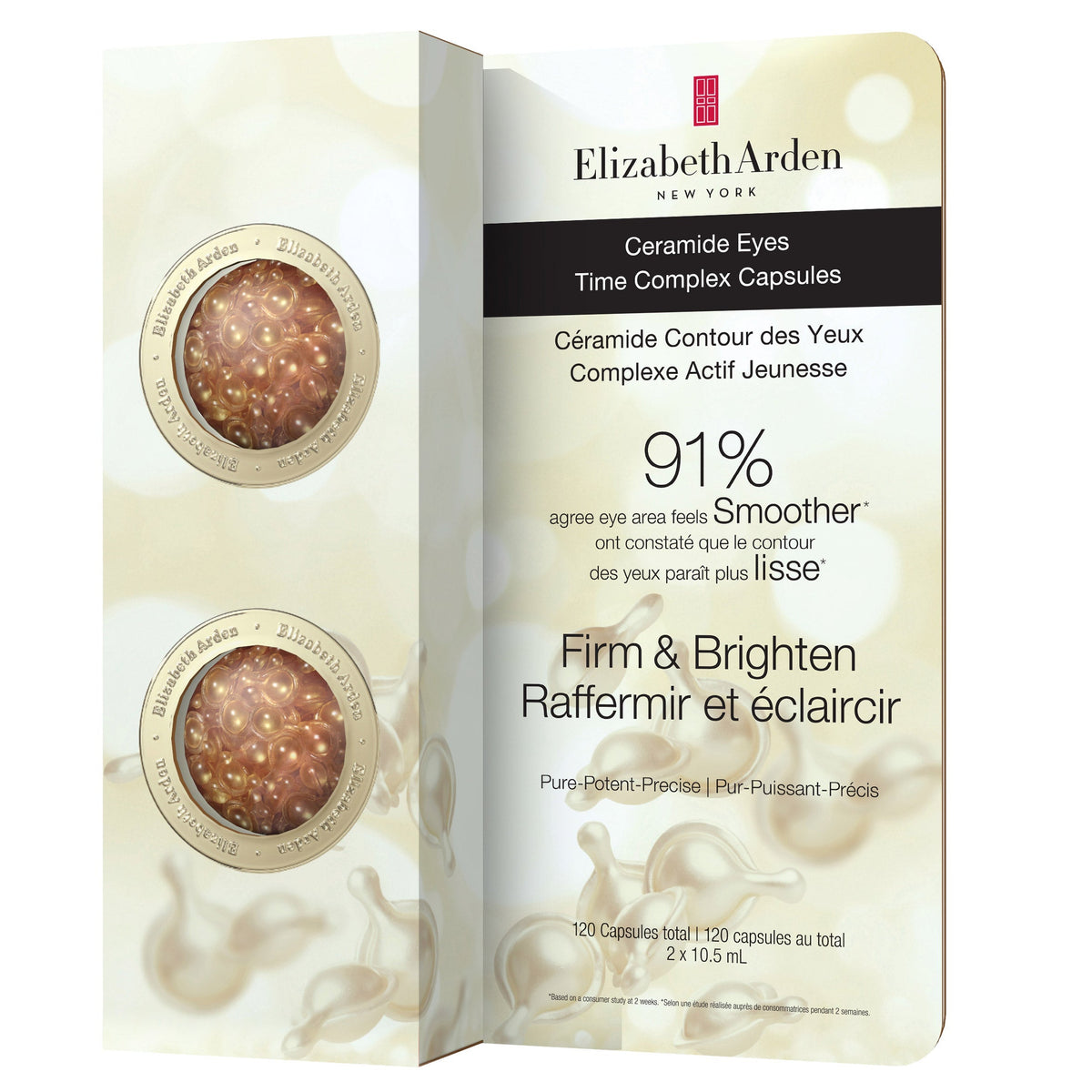 Elizabeth Arden Ceramide 眼部神經醯胺膠囊 (60粒 x 2盒) 產品圖片 1－Fitmart 加拿大直送健康選品