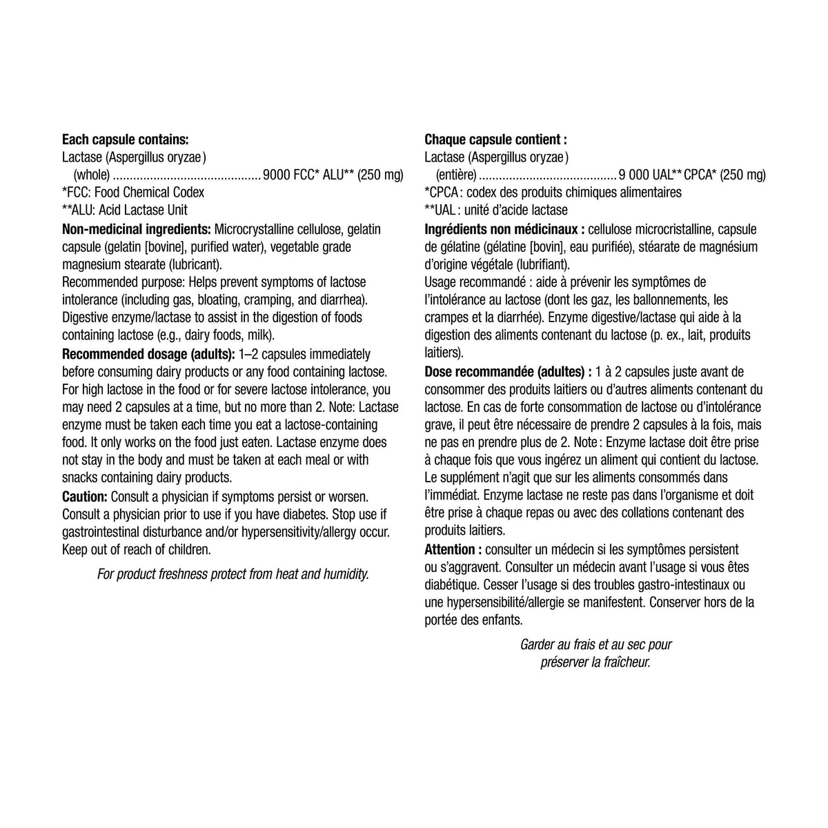 Webber Naturals 特強乳糖酶膠囊 (160粒 x 2樽) | 海外代購-Medicines-FIT MART 香港智能健康及運動生活用品專門店：筋膜槍、瑜伽輔助工具、智能健身設備