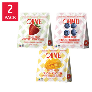 OHME! 加拿大製真果凍乾水果雜錦 無添加糖 (6包) 產品圖片 1－Fitmart 加拿大直送健康選品