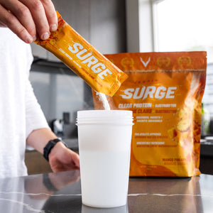 VEGAIN SURGE 透明蛋白電解質沖劑 芒果菠蘿味 (15g x 20包) 產品圖片 4－Fitmart 加拿大直送健康選品