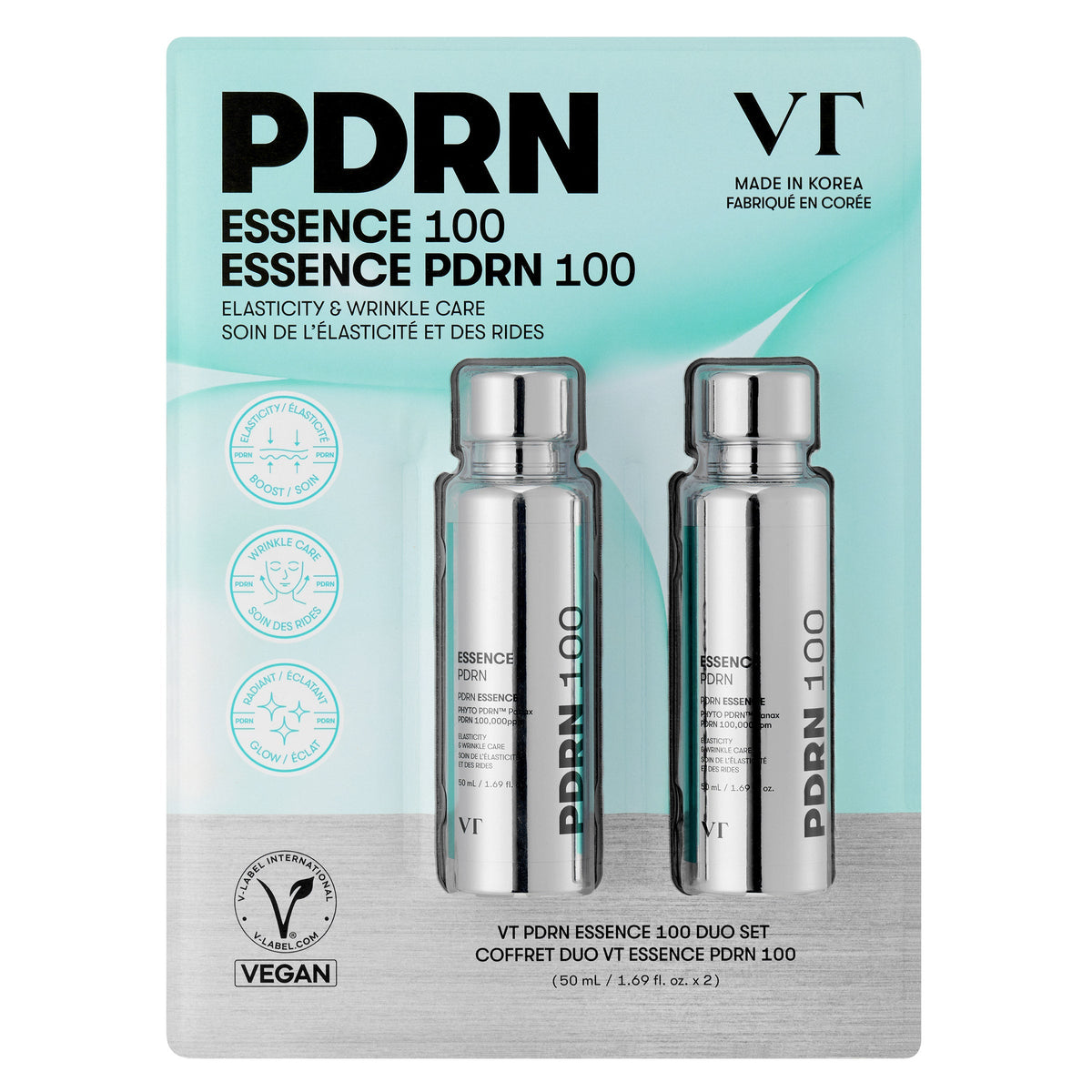 VT PDRN Essence 水光修護精華 (50mL x 2支) 產品圖片 1－Fitmart 加拿大直送健康選品