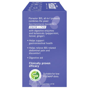 Florastor IBS 腸易激益生菌膠囊 (30粒 x 2樽) | 海外代購-Medicines-FIT MART 香港智能健康及運動生活用品專門店：筋膜槍、瑜伽輔助工具、智能健身設備