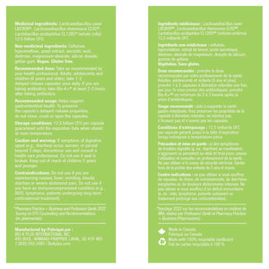 Bio-K+ Daily Care 125億益生菌 (60粒 x 2盒) | 海外代購-Medicines-FIT MART 香港智能健康及運動生活用品專門店：筋膜槍、瑜伽輔助工具、智能健身設備