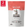 Café William Espresso Italiano 公平貿易有機咖啡豆 (908g x 2包) 產品圖片 1