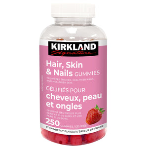 Kirkland Signature Hair, Skin & Nails 生物素護髮美肌護甲草莓軟糖 (250粒) | 海外代購-Supplements-FIT MART 香港智能健康及運動生活用品專門店：筋膜槍、瑜伽輔助工具、智能健身設備