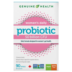 Genuine Health 女士Advanced Gut Health 500億益生菌 (90粒) | 海外代購-Medicines-FIT MART 香港智能健康及運動生活用品專門店：筋膜槍、瑜伽輔助工具、智能健身設備