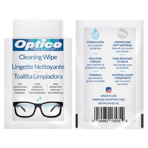 Optico 專業眼鏡及電子屏幕清潔濕巾 (99片 x 2盒) 產品圖片 3－Fitmart 加拿大直送健康選品