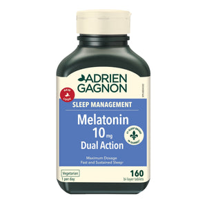 Adrien Gagnon 褪黑激素 10mg 雙重速釋 + 緩釋安睡片 (160片) | 海外代購-Supplements-FIT MART 香港智能健康及運動生活用品專門店：筋膜槍、瑜伽輔助工具、智能健身設備