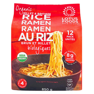 有機小米糙米拉麵 無麩質乾麵 (850g) 產品圖片 1－Fitmart 加拿大直送健康選品