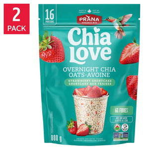 Prana 有機隔夜奇亞籽燕麥 (800g x 2包)｜3款口味 | 海外代購-Food-FIT MART 香港智能健康及運動生活用品專門店：筋膜槍、瑜伽輔助工具、智能健身設備
