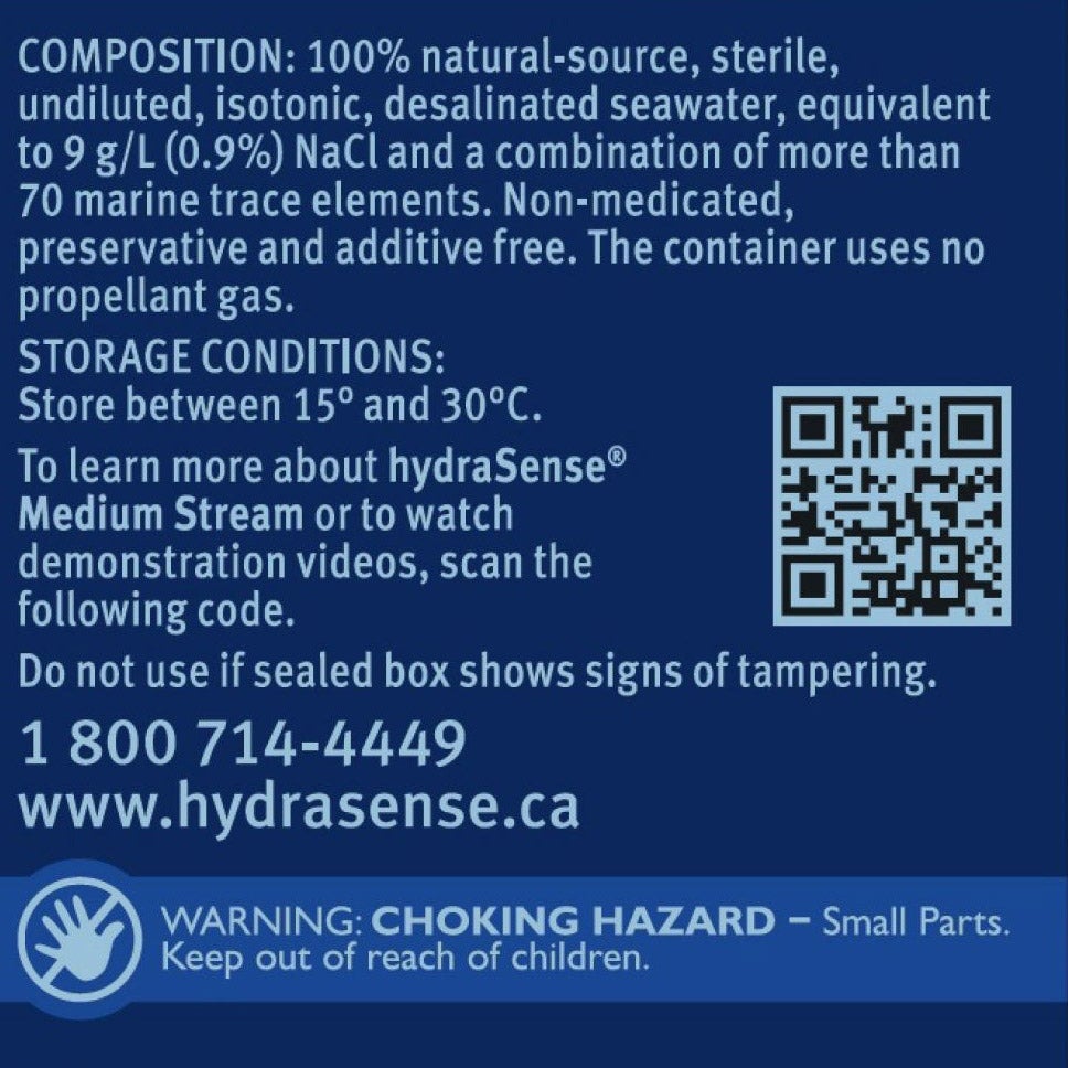 hydraSense 中流量天然海水洗鼻噴霧 (210mL x 2瓶) | 海外代購-Medicines-FIT MART 香港智能健康及運動生活用品專門店：筋膜槍、瑜伽輔助工具、智能健身設備