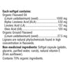 Webber Naturals 亞麻籽油 1000mg 軟膠囊 (210粒 x 2樽) 產品圖片 3