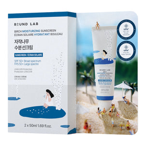 Round Lab 白樺保濕防曬 SPF 50+｜運動戶外防護 50mL x 2－Fitmart 健康生活選品 圖片 2