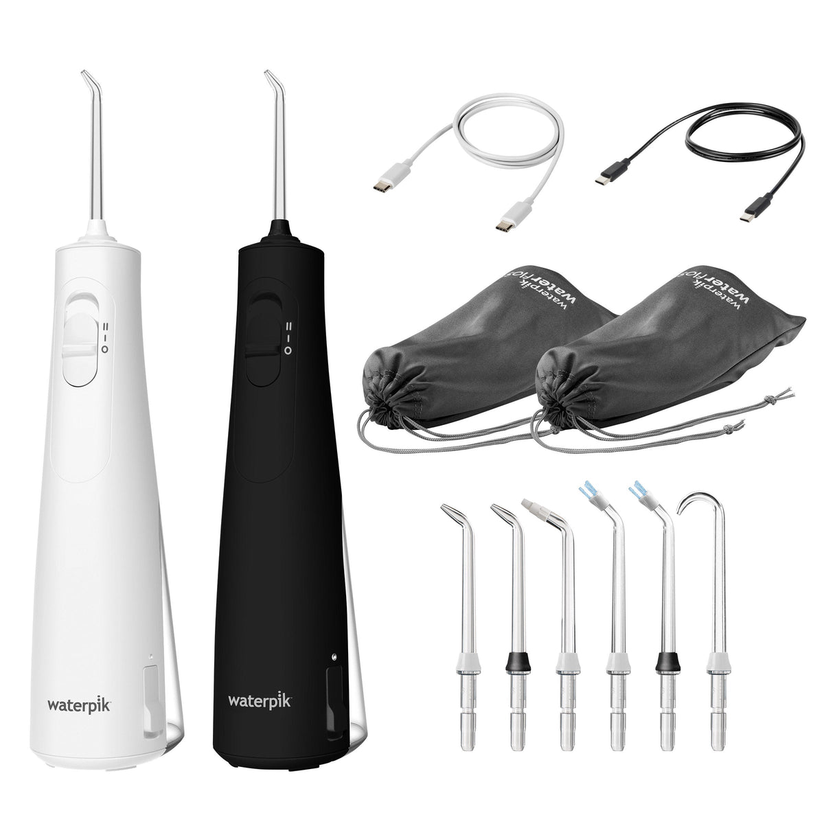Waterpik Cordless Enhance 無線水牙線 雙機裝｜8噴嘴－Fitmart 健康生活選品 圖片 1