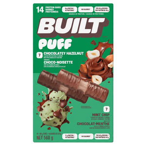 Built 蛋白棒雜錦 (40g)｜Fitmart 加拿大直送-Supplements-FIT MART 香港智能健康及運動生活用品專門店：筋膜槍、瑜伽輔助工具、智能健身設備