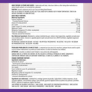 Kirkland Signature 鈣 600mg + 維他命D3 800IU + 礦物質片 (500片)-Supplements-FIT MART 香港智能健康及運動生活用品專門店：筋膜槍、瑜伽輔助工具、智能健身設備