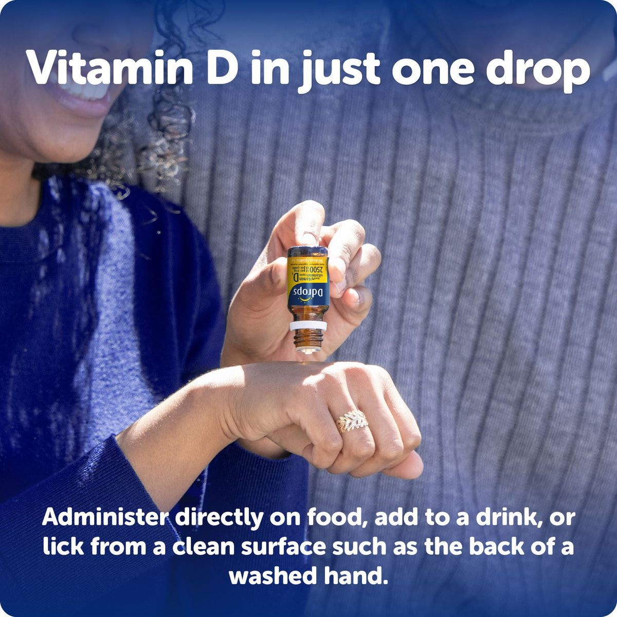 Ddrops 特強維他命D3 2500IU 液體滴劑 (5mL｜約180滴)-Supplements-FIT MART 香港智能健康及運動生活用品專門店：筋膜槍、瑜伽輔助工具、智能健身設備