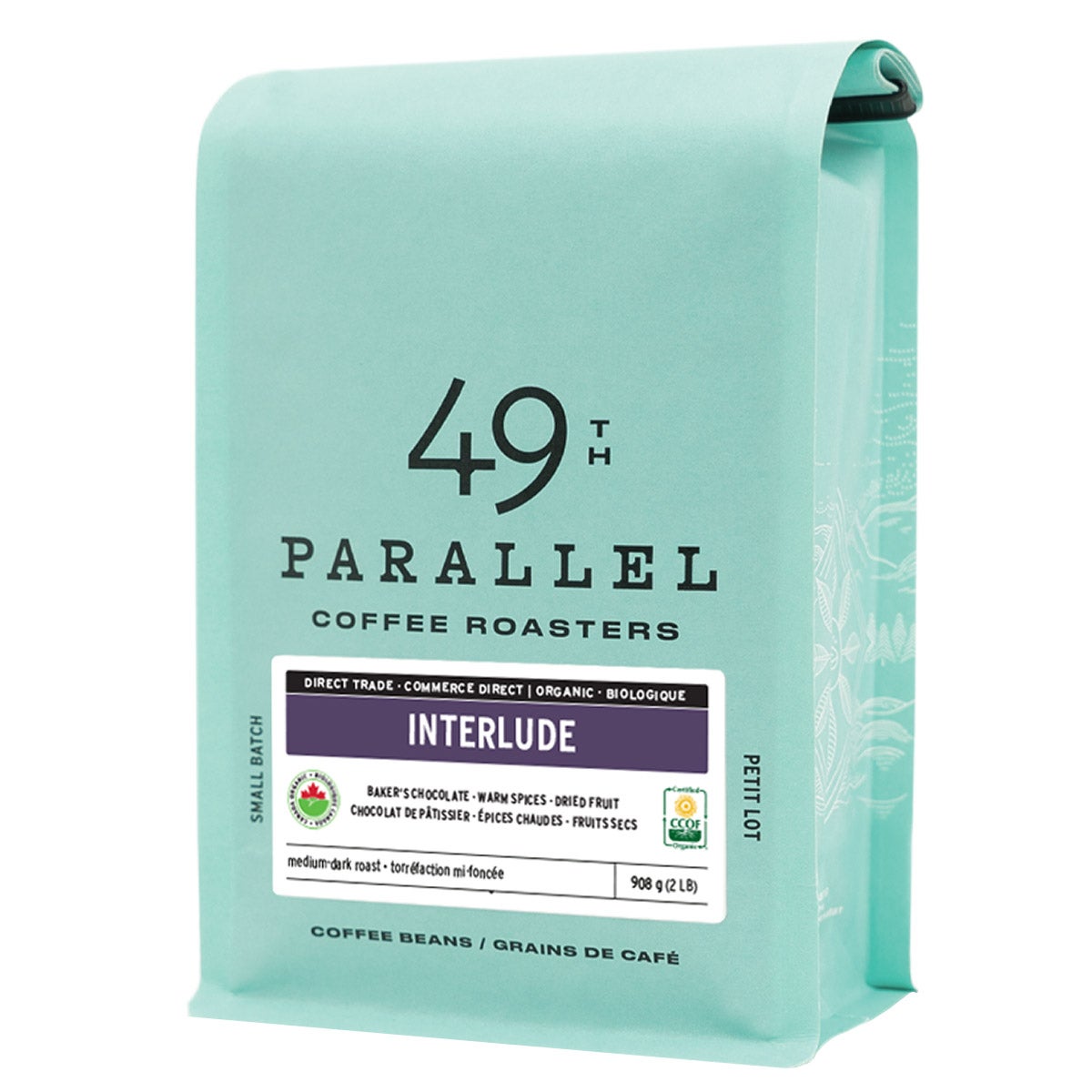 49th Parallel Coffee Roasters 原粒咖啡豆 (908g)｜Fitmart 加拿大直送-Food-FIT MART 香港智能健康及運動生活用品專門店：筋膜槍、瑜伽輔助工具、智能健身設備