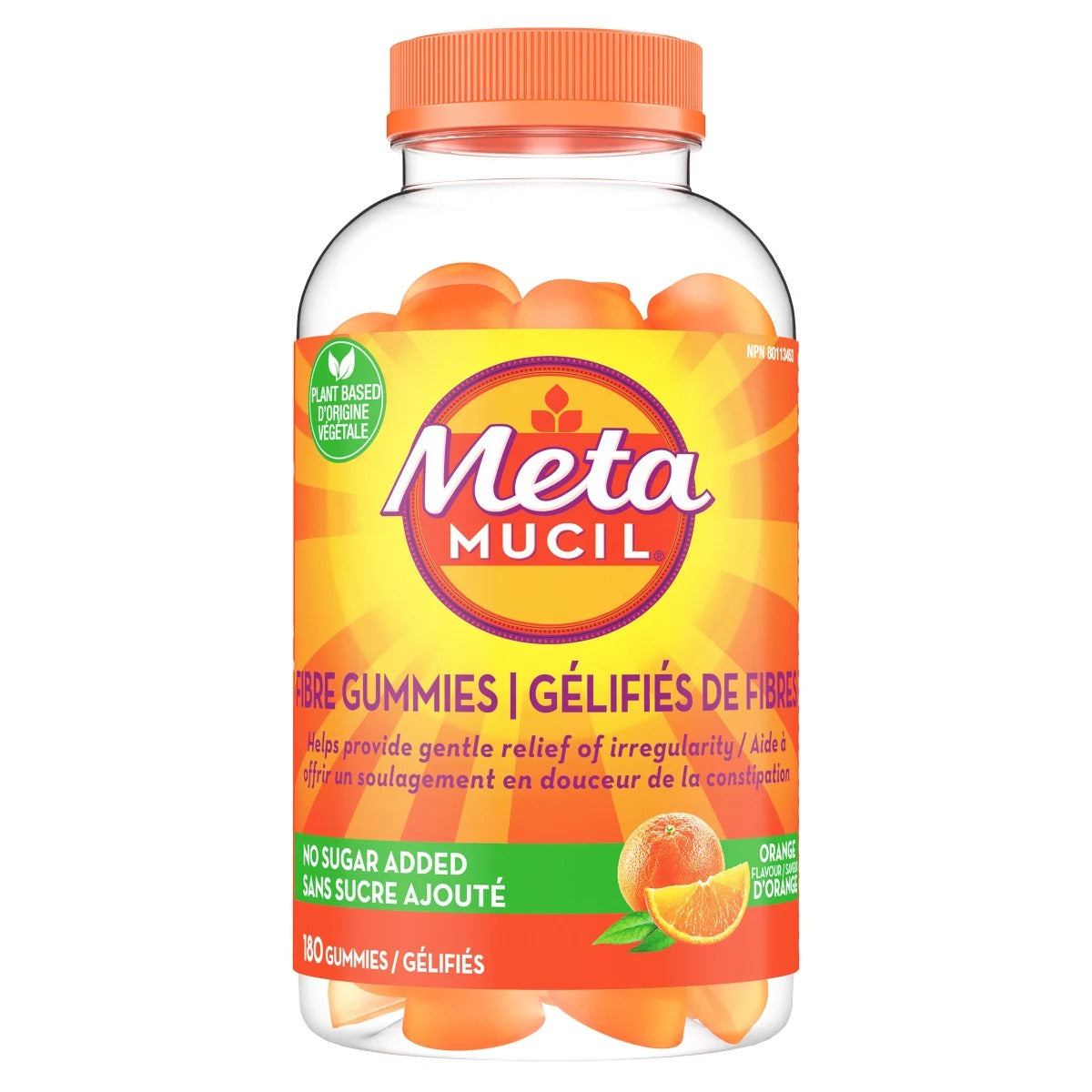 Metamucil Fiber Gummies 植物性益生元纖維橙味咀嚼軟糖 (180 粒裝) | 海外代購-Supplements-FIT MART 香港智能健康及運動生活用品專門店：筋膜槍、瑜伽輔助工具、智能健身設備