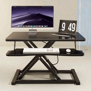 Baipu 專業人體工學站立式辦公電腦升降桌-辦公電腦升降桌-FIT MART 香港智能健康及運動生活用品專門店：筋膜槍、瑜伽輔助工具、智能健身設備