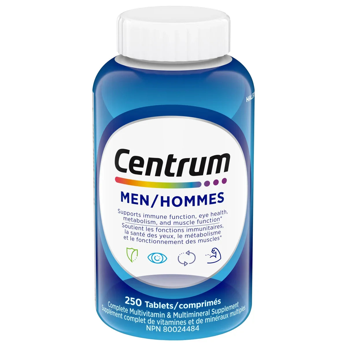 Centrum 善存 男士全效綜合維他命礦物質 (250粒) | 海外代購-Supplements-FIT MART 香港智能健康及運動生活用品專門店：筋膜槍、瑜伽輔助工具、智能健身設備
