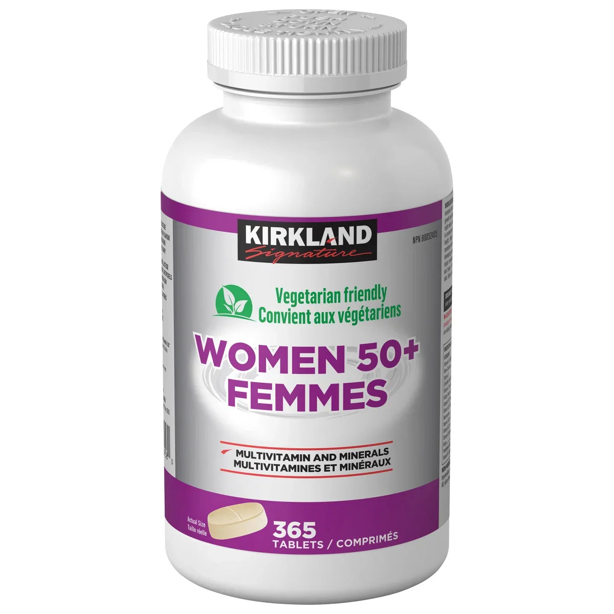 Kirkland Signature 女士 50+ 全效多種維他命及礦物質 (365粒) | 海外代購-Supplements-FIT MART 香港智能健康及運動生活用品專門店：筋膜槍、瑜伽輔助工具、智能健身設備