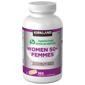 Kirkland Signature 女士 50+ 全效多種維他命及礦物質 (365粒) | 海外代購-Supplements-FIT MART 香港智能健康及運動生活用品專門店：筋膜槍、瑜伽輔助工具、智能健身設備