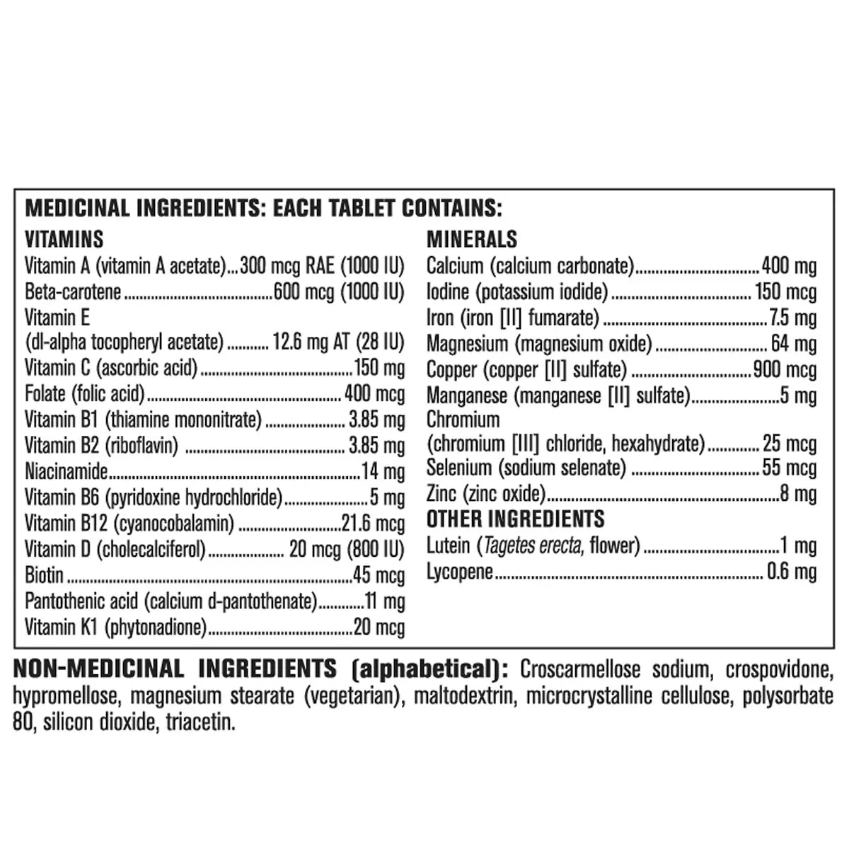 Kirkland Signature 女士全效多種維他命及礦物質 (365粒) | 海外代購-Supplements-FIT MART 香港智能健康及運動生活用品專門店：筋膜槍、瑜伽輔助工具、智能健身設備