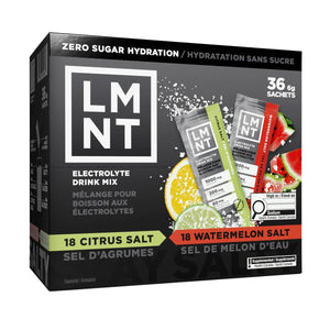 LMNT 零糖電解質補充粉 (雜錦口味) 36包裝 | 海外代購-Supplements-FIT MART 香港智能健康及運動生活用品專門店：筋膜槍、瑜伽輔助工具、智能健身設備