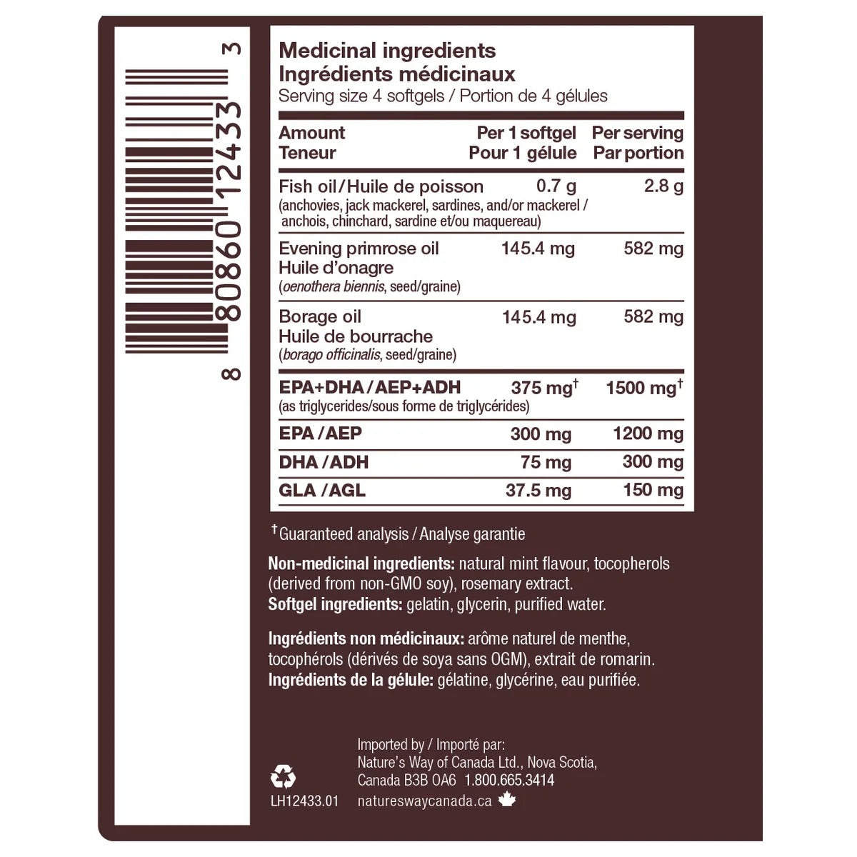 NutraSea 乾眼症專用配方 Omega-3 (薄荷味) 240粒 (120粒 x 2樽) | 海外代購-Supplements-FIT MART 香港智能健康及運動生活用品專門店：筋膜槍、瑜伽輔助工具、智能健身設備