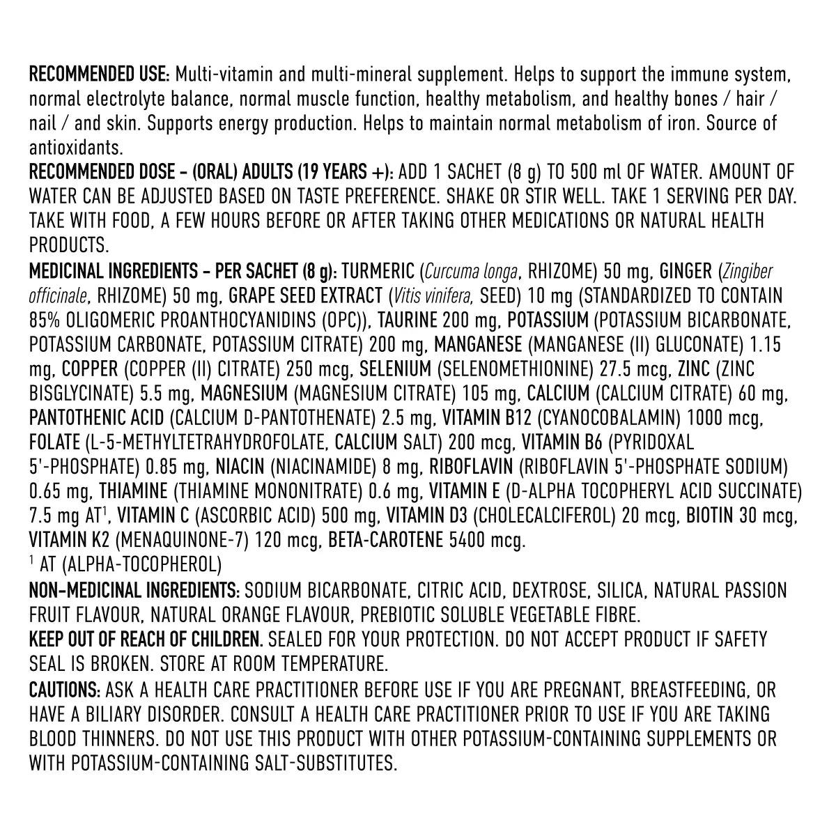 Organika Daily Boost 全效維他命能量粉 (清新柑橘味) 30包裝 | 海外代購-Supplements-FIT MART 香港智能健康及運動生活用品專門店：筋膜槍、瑜伽輔助工具、智能健身設備