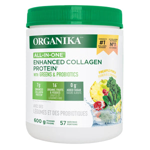Organika 全效膠原蛋白粉 (All-in-One 多種維他命配方) 600g | 海外代購-Supplements-FIT MART 香港智能健康及運動生活用品專門店：筋膜槍、瑜伽輔助工具、智能健身設備