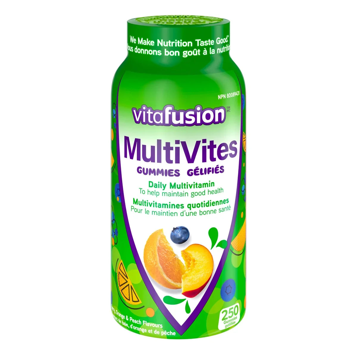 Vitafusion 成人綜合維他命軟糖 (雜果味) 250粒 | 海外代購-Supplements-FIT MART 香港智能健康及運動生活用品專門店：筋膜槍、瑜伽輔助工具、智能健身設備