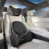 QUEES George's S2D Technology Car Seat Headrest Lumbar Support Neck Pillow - Plus Classic Skin-Friendly Edition