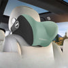 QUEES George's S2D Technology Car Seat Headrest Lumbar Support Neck Pillow - Plus Classic Skin-Friendly Edition