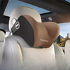 QUEES George's S2D Technology Car Seat Headrest Lumbar Support Neck Pillow - Plus Classic Skin-Friendly Edition